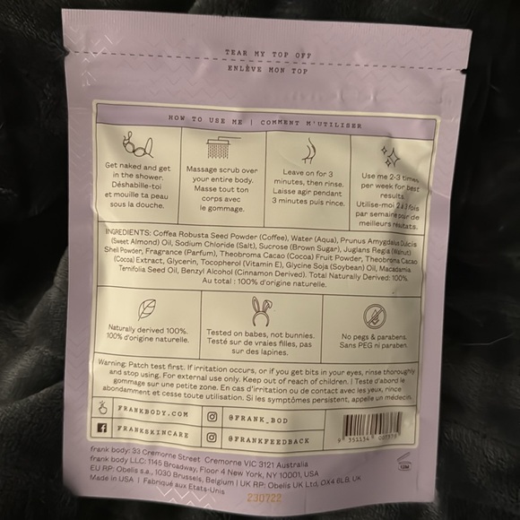 Cacao Coffee Scrub - NEW! - Picture 2 of 2